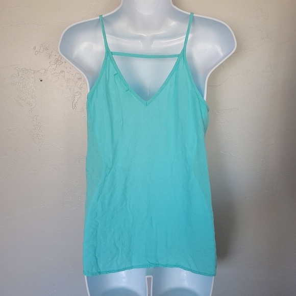 Maurices Women's Small Blue Tank Top Spaghetti Strap Strappy Lightweight Soft - Picture 5 of 7
